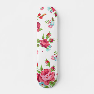 Bloemmotief Persoonlijk Skateboard