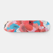 Bloemmotief Persoonlijk Skateboard (Horizontaal)
