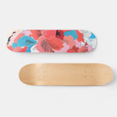 Bloemmotief Persoonlijk Skateboard (Horizontaal)