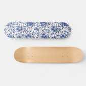 Bloemmotief Persoonlijk Skateboard (Horizontaal)