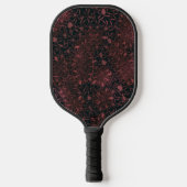 Bloemmotief pickleball paddle (Voorkant)