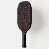 Bloemmotief pickleball paddle (Links)