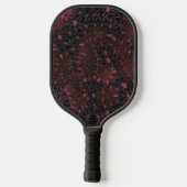 Bloemmotief pickleball paddle (Achterkant)