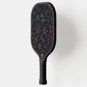 Bloemmotief  pickleball paddle (Links)