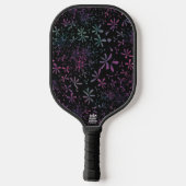 Bloemmotief  pickleball paddle (Achterkant)