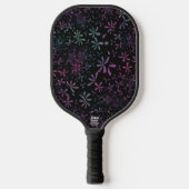 Bloemmotief  pickleball paddle (Voorkant)