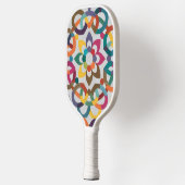 bloemmotief pickleball paddle (Links)