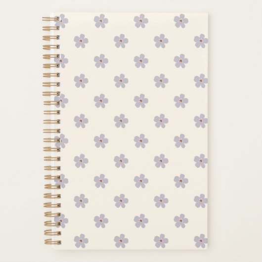 Bloemmotief Planner (Voorkant)