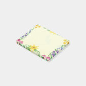 Bloemmotief Post-it® Notes (Schuin)