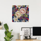 Bloemmotief Poster (Thuiskantoor)
