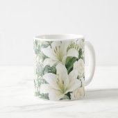 bloemmotief rozen koffiemok (Voorkant rechts)