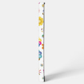 Bloemmotief Samsung Galaxy Hoesje (Linkerkant)