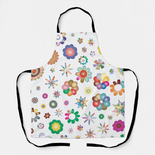 Bloemmotief Schort (Voorkant)