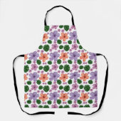 Bloemmotief  schort (Voorkant)