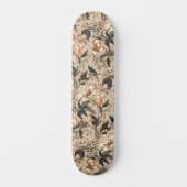  bloemmotief skateboard (Voorkant)