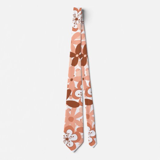 Bloemmotief Stropdas (Voorkant)