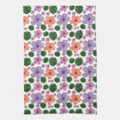 Bloemmotief  theedoek (Verticaal)