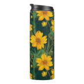 Bloemmotief thermische tumblers thermosbeker (Geroteerd rechts)
