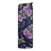 Bloemmotief thermische tumblers thermosbeker (Gedraaid links)