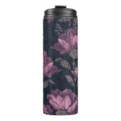 Bloemmotief thermische tumblers thermosbeker (Voorkant)
