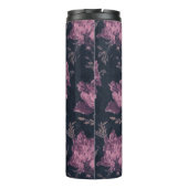 Bloemmotief thermische tumblers thermosbeker (Achterkant)