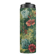 Bloemmotief Thermische Tumblers