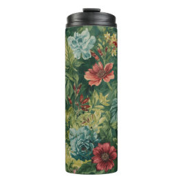 Bloemmotief Thermische Tumblers Thermosbeker