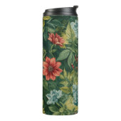 Bloemmotief Thermische Tumblers Thermosbeker (Gedraaid links)