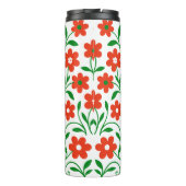 Bloemmotief thermosbeker (Achterkant)