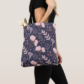 Bloemmotief Tote Bag (Dichtbij)