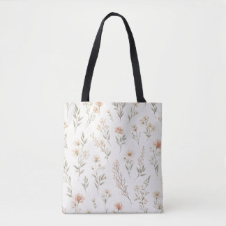 Bloemmotief Tote Bag