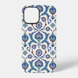 Bloemmotief. Traditioneel Arabisch naad iPhone 12 Hoesje
