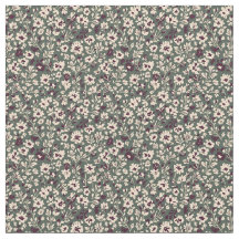 Bloemmotief uit de jaren 40 in vintage stijl