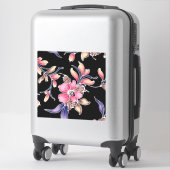 Bloemmotief  Velgrootte: 8" x 8" Vel Sticker (Koffer)