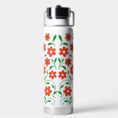 Bloemmotief Waterfles (Achterkant)