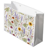 Bloemmotief Wilde Bloem Botanisch Maanuil Groot Cadeauzakje (Voorkant Gekanteld)