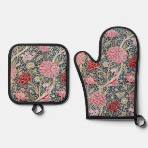 Bloemmotief, William Morris Ovenwant & Pannenlap Set