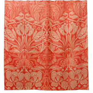 Bloemmotief William Morris Patroon Douchegordijn