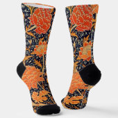 Bloemmotief, William Morris Sokken (Gebogen)