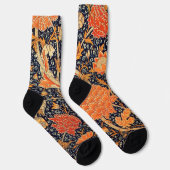 Bloemmotief, William Morris Sokken (Rechts)