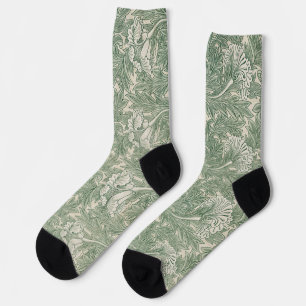 Bloemmotief, William Morris Sokken