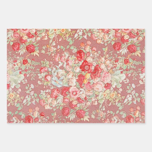  bloemmotief Wrap Craft Paper (Voorkant 2)