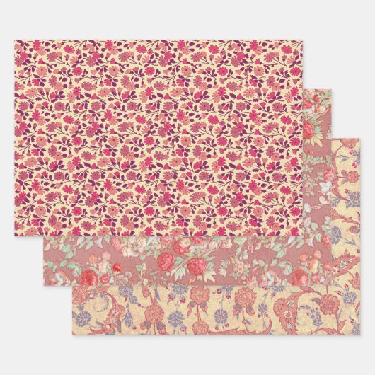 bloemmotief Wrap Craft Paper (Set)