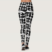 Bloemmotiefontwerp Leggings (Achterkant)