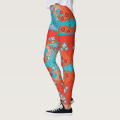 bloemmotieven leggings (Links)