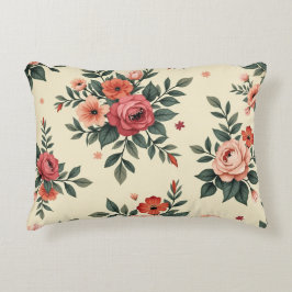  bloemmotieven met klassieke elegantie accent kussen