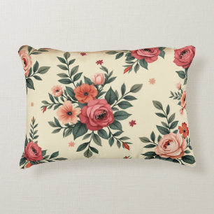  bloemmotieven met klassieke elegantie accent kussen