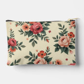 bloemmotieven met klassieke elegantie etui (Achterkant)