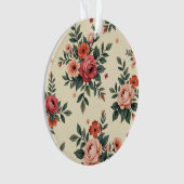 bloemmotieven met klassieke elegantie ornament (voorkant)