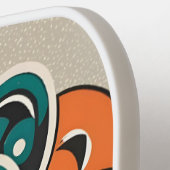 bloemmozaïek pickleball paddle (Links Detail)